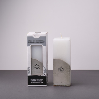 Свеча бетон "Урал" в коробке малая пр-во Ель Свеча бетон "Урал" в коробке малая пр-во Ель