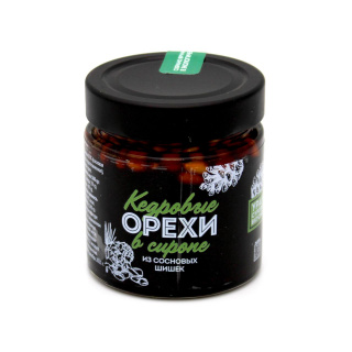 Кедровые орехи в сиропе из сосновых шишек Урал.Сурово.Вкусно