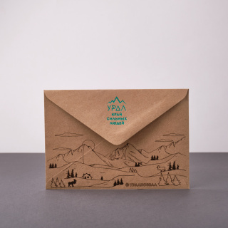 Конверт Урал, крафт производствоЕль Конверт Урал, крафт производствоЕль