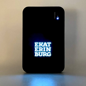 Универсальный внешний аккумулятор с подсветкой Екатеринбург 5000 mAh