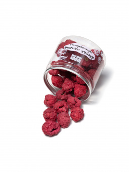 Лесная сублимированная малина 20гр, (150мл) ПЭТ банка ДБС