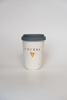 Керамический стакан Москва