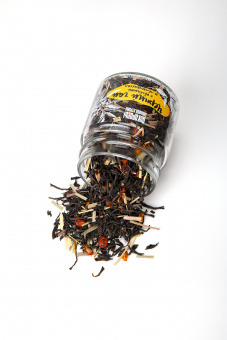 Черный чай с облепихой и лемонграссом стекл. банка 200мл ДБС