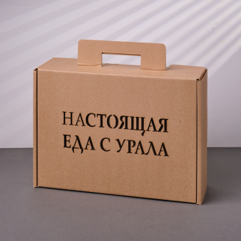 Коробка "ЧЕМОДАНЧИК Урал вкусно "  производствоЕль